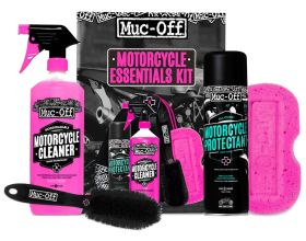 Muc Off Σετ καθαρισμού & γυαλίσματος μοτοσικλέτας Essentials Care kit