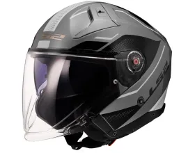 ΚΡΑΝΟΣ ΜΗΧΑΝΗΣ LS2 - Infinity II OF603 Veyron grey/white