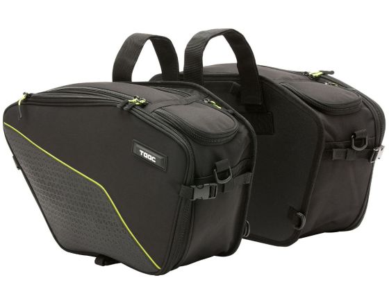 ΣΑΚΙΔΙΑ ΜΗΧΑΝΗΣ TUCANO URBANO - Taac TC30 black πλαϊνά σαμάρια 30lt x 2