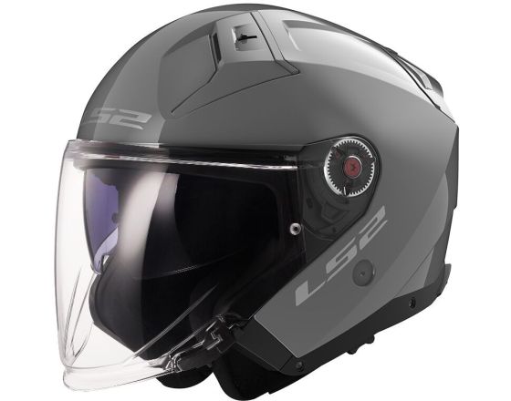 ΚΡΑΝΟΣ ΜΗΧΑΝΗΣ LS2 - Infinity II OF603 nardo grey ΚΡΑΝΟΣ ΜΗΧΑΝΗΣ LS2 - Infinity II OF603 nardo grey