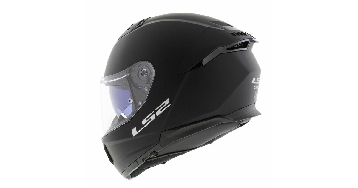 Casco Moto Integrale LS2 Stream II Drako - Nero Rosso, Taglia XS, Omologato ECE 22.06 - Foto 2