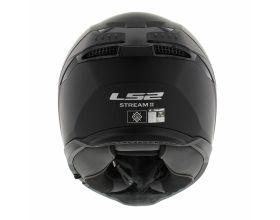 ΚΡΑΝΟΣ ΜΗΧΑΝΗΣ LS2 - FF808 Stream II solid mat black -  ΚΡΑΝΟΣ ΜΗΧΑΝΗΣ LS2 - FF808 Stream II solid mat black -