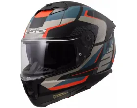 ΚΡΑΝΟΣ ΜΗΧΑΝΗΣ LS2 - FF808 Stream II Road black/blue