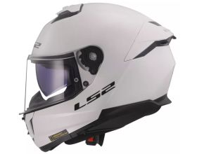 ΚΡΑΝΟΣ ΜΗΧΑΝΗΣ LS2 - FF808 Stream II solid white -  ΚΡΑΝΟΣ ΜΗΧΑΝΗΣ LS2 - FF808 Stream II solid white -