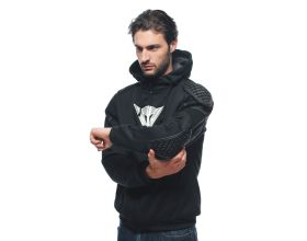 ΜΠΟΥΦΑΝ ΜΗΧΑΝΗΣ DAINESE - Daemon-X Safety Hoodie Full Zip black/black/white - 