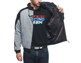ΜΠΟΥΦΑΝ ΜΗΧΑΝΗΣ DAINESE - Daemon-X Safety Hoodie Full Zip melagne grey/black -  ΜΠΟΥΦΑΝ ΜΗΧΑΝΗΣ DAINESE - Daemon-X Safety Hoodie Full Zip melagne grey/black -