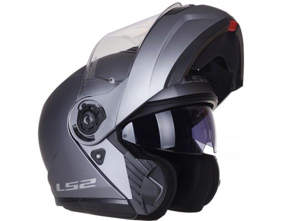 ΚΡΑΝΟΣ ΜΗΧΑΝΗΣ LS2 - FF908 Strobe 2 mat titanium ΚΡΑΝΟΣ ΜΗΧΑΝΗΣ LS2 - FF908 Strobe 2 mat titanium
