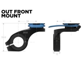 ΑΝΤΑΠΤΟΡΑΣ QUAD LOCK® - Out Front Mount βάση στήριξης σε σωλήνα τιμονιού -  ΑΝΤΑΠΤΟΡΑΣ QUAD LOCK® - Out Front Mount βάση στήριξης σε σωλήνα τιμονιού -