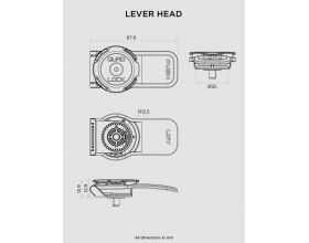 ΑΝΤΑΛΛΑΚΤΙΚΟ QUAD LOCK® - 360™ Head Lever -  ΑΝΤΑΛΛΑΚΤΙΚΟ QUAD LOCK® - 360™ Head Lever -