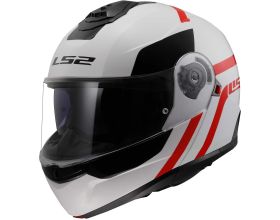 ΚΡΑΝΟΣ ΜΗΧΑΝΗΣ LS2 - FF908 Strobe 2 Autox white/red ΚΡΑΝΟΣ ΜΗΧΑΝΗΣ LS2 - FF908 Strobe 2 Autox white/red
