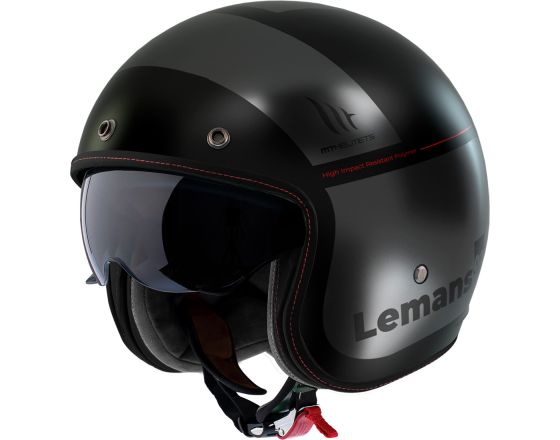 ΚΡΑΝΟΣ ΜΗΧΑΝΗΣ MT - Le Mans 2 SV S Quality B2 mat grey/black ΚΡΑΝΟΣ ΜΗΧΑΝΗΣ MT - Le Mans 2 SV S Quality B2 mat grey/black