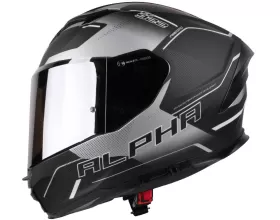 ΚΡΑΝΟΣ ΜΗΧΑΝΗΣ PILOT - Alpha SV 22.06 black/grey mat + ασημί ζελατίνα