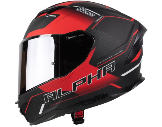 ΚΡΑΝΟΣ ΜΗΧΑΝΗΣ PILOT - Alpha SV 22.06 black/red mat + ασημί ζελατίνα ΚΡΑΝΟΣ ΜΗΧΑΝΗΣ PILOT - Alpha SV 22.06 black/red mat + ασημί ζελατίνα