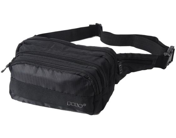 ΤΣΑΝΤΑΚΙ ΜΕΣΗΣ POLO - Double Square black 908106 ΤΣΑΝΤΑΚΙ ΜΕΣΗΣ POLO - Double Square black 908106