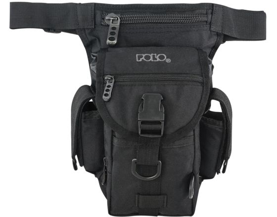 ΤΣΑΝΤΑΚΙ ΜΕΣΗΣ POLO - Le-gun black μέσης / ποδιού 908091 ΤΣΑΝΤΑΚΙ ΜΕΣΗΣ POLO - Le-gun black μέσης / ποδιού 908091