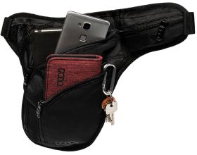 ΤΣΑΝΤΑΚΙ ΜΕΣΗΣ POLO - Pitt black μέσης / ποδιού 908102 -  ΤΣΑΝΤΑΚΙ ΜΕΣΗΣ POLO - Pitt black μέσης / ποδιού 908102 -