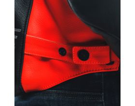 ΜΠΟΥΦΑΝ ΜΗΧΑΝΗΣ DAINESE - Racing 4 Leather black/fluo-red - 
