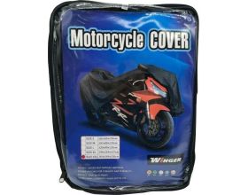 ΚΟΥΚΟΥΛΑ ΜΗΧΑΝΗΣ WINGER - Motorcycle Cover black | size XXL -  ΚΟΥΚΟΥΛΑ ΜΗΧΑΝΗΣ WINGER - Motorcycle Cover black | size XXL -