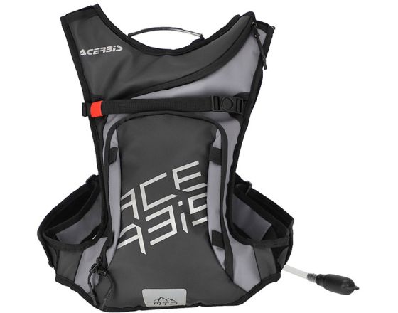ΣΑΚΙΔΙΟ ΠΛΑΤΗΣ ACERBIS - Senter black/grey 7lt με δοχείο νερού