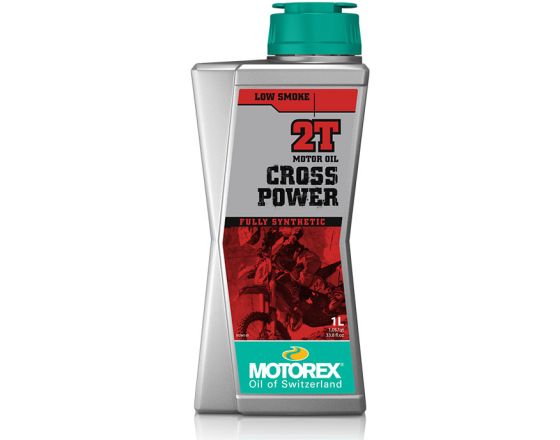 Λάδι Motorex 2T Cross Power 100% συνθετικό 1 Lt 