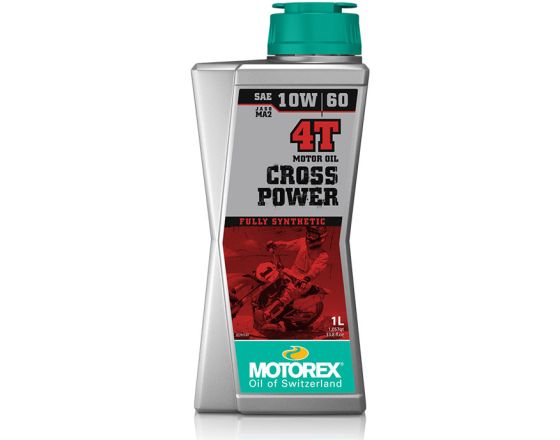 Λάδι Motorex 4T Cross Power 10W/60 100% συνθετικό 1 Lt 