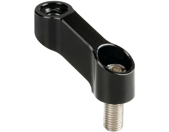 LAMPA προέκταση αποστάστης αλουμινίου για καθρέπτη Ø 10mm αριστερόστροφο