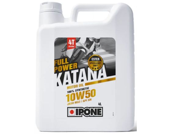 Λάδι Ipone 10W/50 Katana Full Power 100% 4Lt 