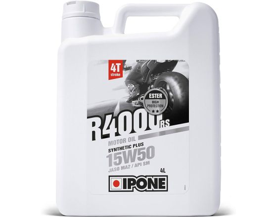 Λάδι Ipone R4000 15W/50 Synthetic + Ester 4Lt 