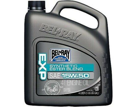 Λάδι 4T EXP/ESTER 15W/50 Bel Ray ημισυνθετικό 4Lt