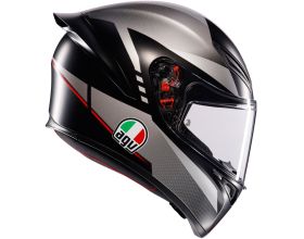 ΚΡΑΝΟΣ ΜΗΧΑΝΗΣ AGV - K1 S E2206 Lap mat black/grey/red -  ΚΡΑΝΟΣ ΜΗΧΑΝΗΣ AGV - K1 S E2206 Lap mat black/grey/red -