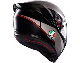 ΚΡΑΝΟΣ ΜΗΧΑΝΗΣ AGV - K1 S E2206 Lap mat black/grey/red -  ΚΡΑΝΟΣ ΜΗΧΑΝΗΣ AGV - K1 S E2206 Lap mat black/grey/red -