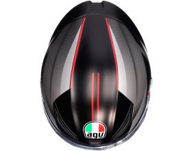 ΚΡΑΝΟΣ ΜΗΧΑΝΗΣ AGV - K1 S E2206 Lap mat black/grey/red -  ΚΡΑΝΟΣ ΜΗΧΑΝΗΣ AGV - K1 S E2206 Lap mat black/grey/red -