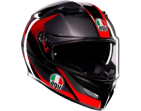 ΚΡΑΝΟΣ ΜΗΧΑΝΗΣ AGV - K3 E2206 MPLK Striga black/grey/red