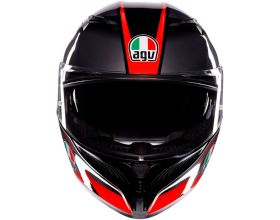 ΚΡΑΝΟΣ ΜΗΧΑΝΗΣ AGV - K3 E2206 MPLK Striga black/grey/red - 