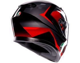 ΚΡΑΝΟΣ ΜΗΧΑΝΗΣ AGV - K3 E2206 MPLK Striga black/grey/red - 