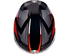 ΚΡΑΝΟΣ ΜΗΧΑΝΗΣ AGV - K3 E2206 MPLK Striga black/grey/red - 