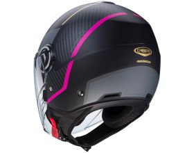 ΚΡΑΝΟΣ ΜΗΧΑΝΗΣ CABERG - Riviera V4X Geo mat black/fuchsia -  ΚΡΑΝΟΣ ΜΗΧΑΝΗΣ CABERG - Riviera V4X Geo mat black/fuchsia -