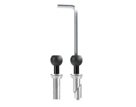 ΑΝΤΑΠΤΟΡΑΣ LAMPA - Opti Tube βάση στήριξης σε τιμονόπλακα | 90558 - 