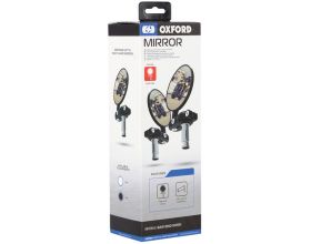 ΚΑΘΡΕΠΤΕΣ ΜΗΧΑΝΗΣ OXFORD - Bar End Mirrors OX577 black - 