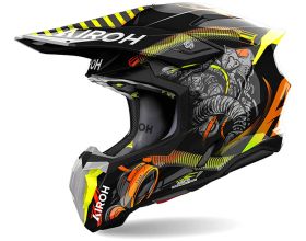 ΚΡΑΝΟΣ ΜΗΧΑΝΗΣ AIROH - Twist 3 Toxic 22.06 gloss black ΚΡΑΝΟΣ ΜΗΧΑΝΗΣ AIROH - Twist 3 Toxic 22.06 gloss black