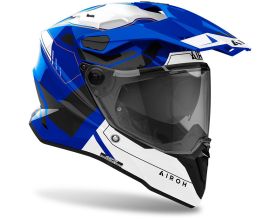ΚΡΑΝΟΣ ΜΗΧΑΝΗΣ AIROH - Commander 2 E2206 Reveal blue -  ΚΡΑΝΟΣ ΜΗΧΑΝΗΣ AIROH - Commander 2 E2206 Reveal blue -