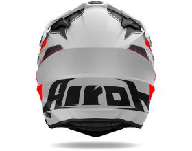 ΚΡΑΝΟΣ ΜΗΧΑΝΗΣ AIROH - Commander 2 E2206 Reveal mat grey/fluo red -  ΚΡΑΝΟΣ ΜΗΧΑΝΗΣ AIROH - Commander 2 E2206 Reveal mat grey/fluo red -