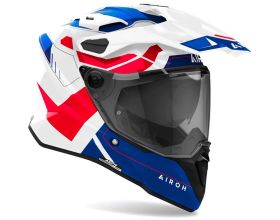 ΚΡΑΝΟΣ ΜΗΧΑΝΗΣ AIROH - Commander 2 E2206 Reveal blue/red -  ΚΡΑΝΟΣ ΜΗΧΑΝΗΣ AIROH - Commander 2 E2206 Reveal blue/red -