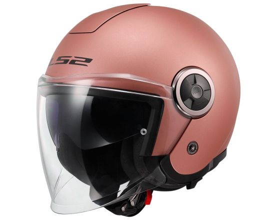 ΚΡΑΝΟΣ ΜΗΧΑΝΗΣ LS2 - OF620 Classy mat gold pink ΚΡΑΝΟΣ ΜΗΧΑΝΗΣ LS2 - OF620 Classy mat gold pink