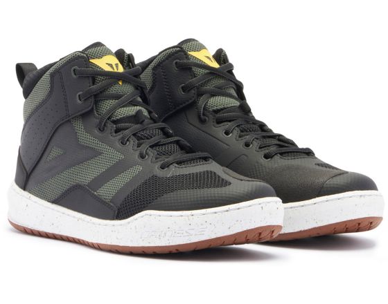 ΜΠΟΤΑΚΙΑ ΜΗΧΑΝΗΣ DAINESE - Suburb Air black/white/army-green ΜΠΟΤΑΚΙΑ ΜΗΧΑΝΗΣ DAINESE - Suburb Air black/white/army-green