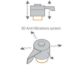 ΑΝΤΑΠΤΟΡΑΣ LAMPA - Dampener αντικραδασμικό για βασεις Optiline Titan σε μπίλια 19mm | 91808 - 