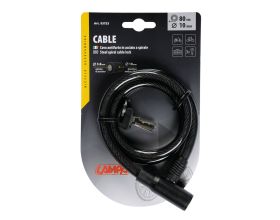 ΚΟΥΛΟΥΡΑ LAMPA - Cable lock Ø 10 mm - 80 cm | 93723 - 