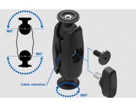 ΑΝΤΑΠΤΟΡΑΣ QUAD LOCK® - Dual Pivot 360 βραχίονας Small -  ΑΝΤΑΠΤΟΡΑΣ QUAD LOCK® - Dual Pivot 360 βραχίονας Small -