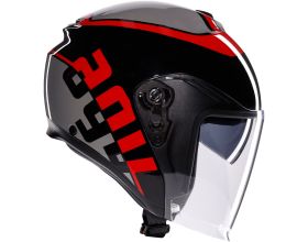 ΚΡΑΝΟΣ ΜΗΧΑΝΗΣ AGV - Irides 22.06 Valenza mat grey/black/red -  ΚΡΑΝΟΣ ΜΗΧΑΝΗΣ AGV - Irides 22.06 Valenza mat grey/black/red -