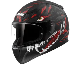 ΚΡΑΝΟΣ ΜΗΧΑΝΗΣ LS2 - Rapid 2 FF353 22.06 Kaiju mat black/red/white